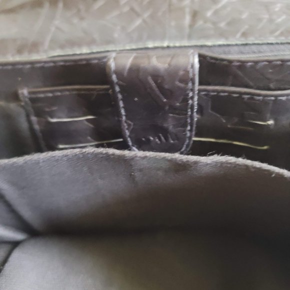 Genuine Leather Crossbody Purse, Black-Used in Excellent Condition - Picture 3 of 5